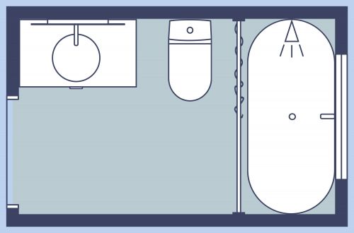 Mid-Century Modern Bathroom Design