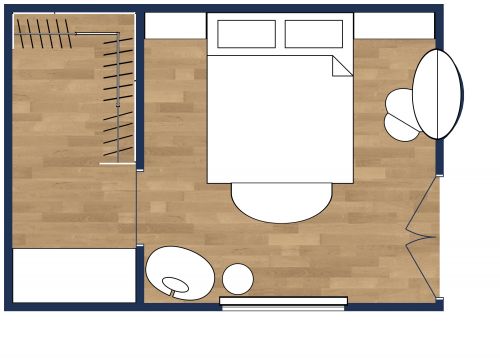Master Bedroom Layout With Walk-in Closet