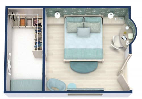 Master Bedroom Layout With Walk-in Closet