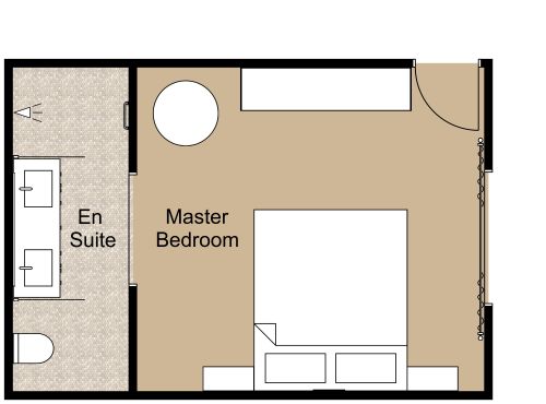 Master Bedroom Floor Plan With En Suite