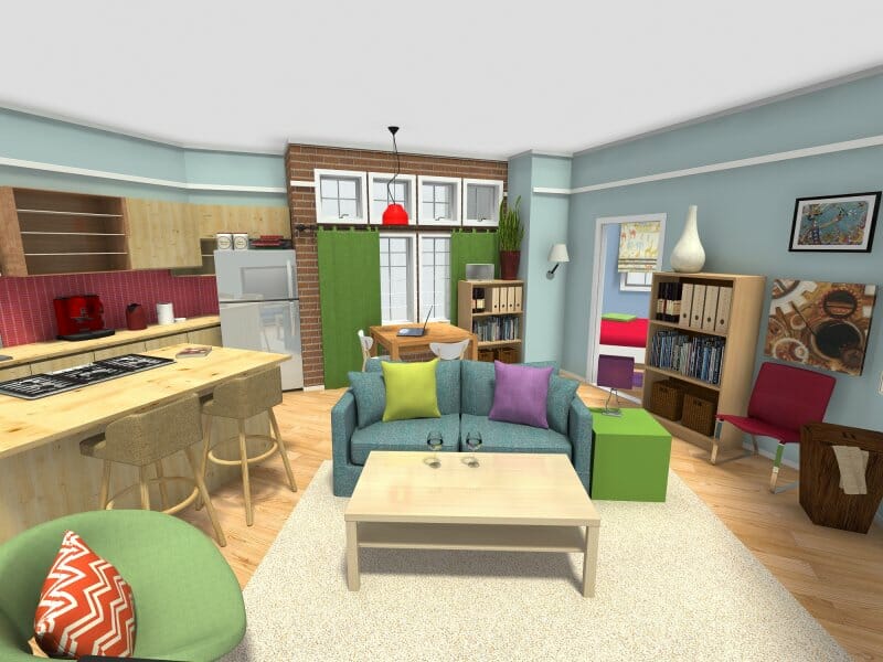 Big Bang Theory Apartments in 3D Photo Penny