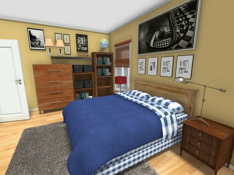Big Bang Theory Apartments in 3D Photo Sheldon Bedroom