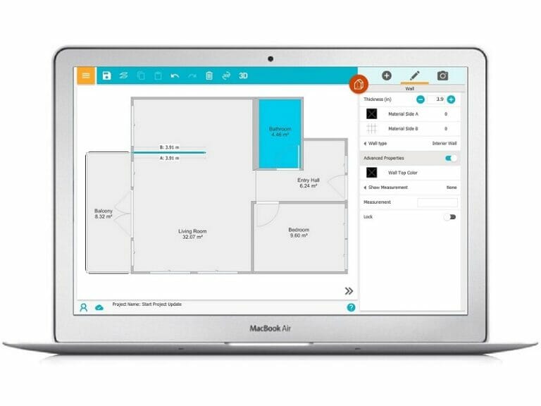 RoomSketcher App floor plan software mac