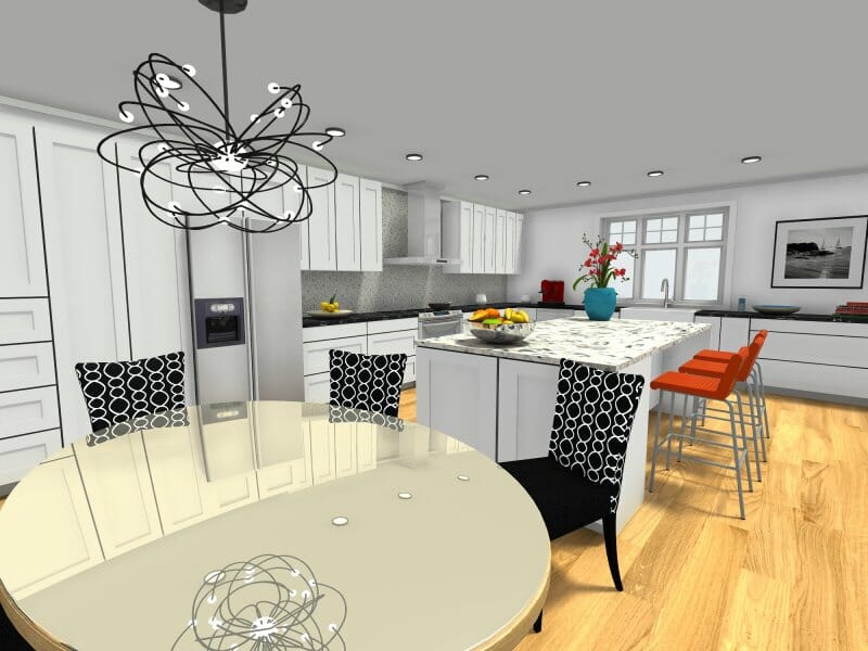 eat in kitchen Creative and chic