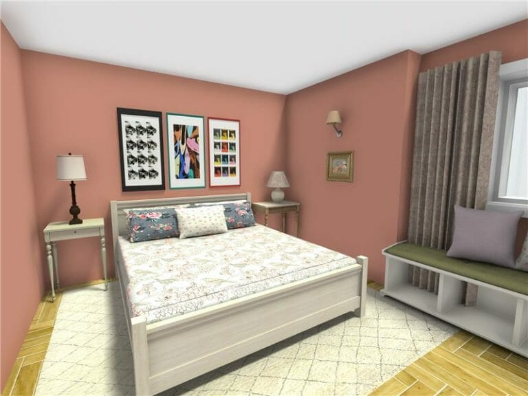 Friends tv show apartment bedroom monica