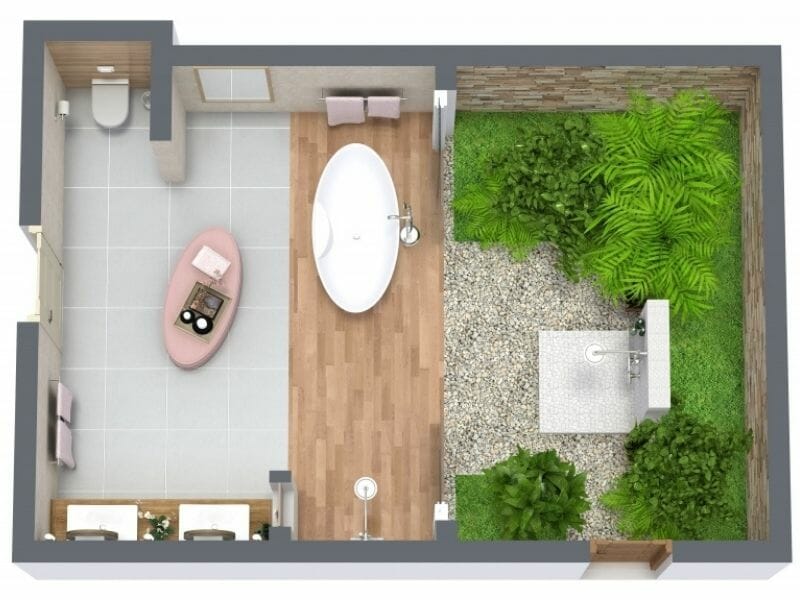 Bathroom remodel idea for full bathroom