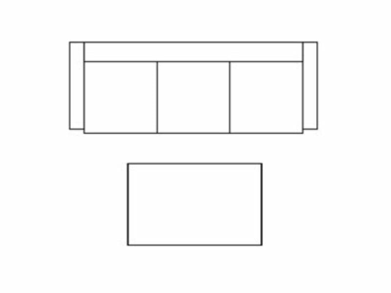 Furniture layout symbols
