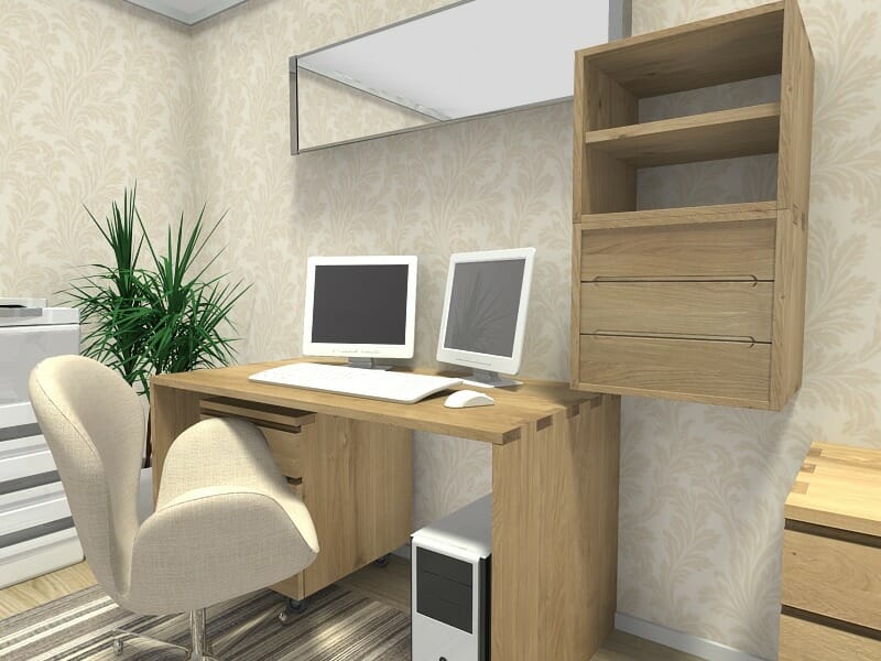 RoomSketcher Home Office Comfort
