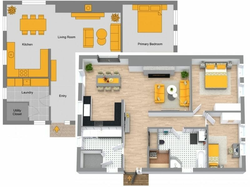 Get 2D and 3D Floor Plans Exactly Like You Want