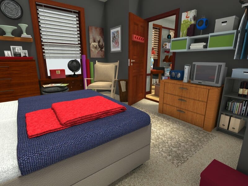 HIMYM 3D Photo Ted Bedroom