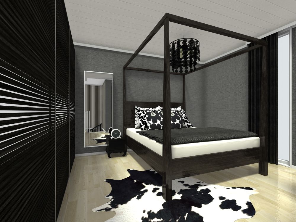 Master Bedroom 3D Floor Plan Examples