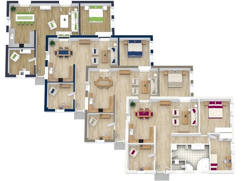 RoomSketcher Custom 3D Floor Plan Branding