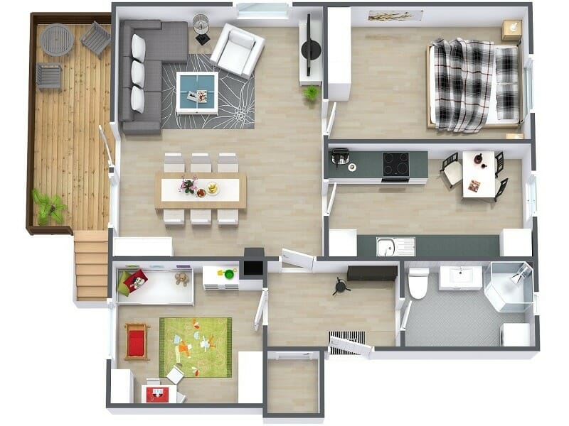 RoomSketcher Home Designer 3D Floor Plan