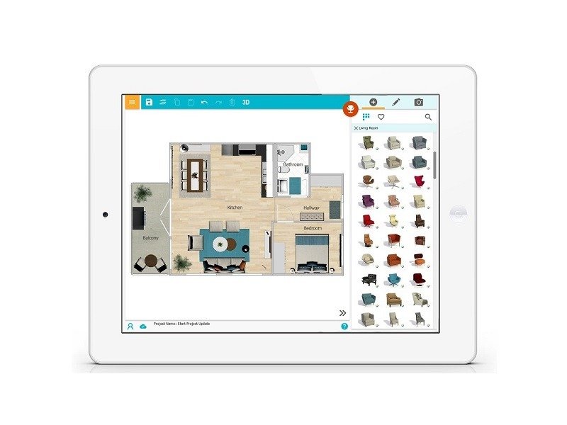 RoomSketcher ipad app