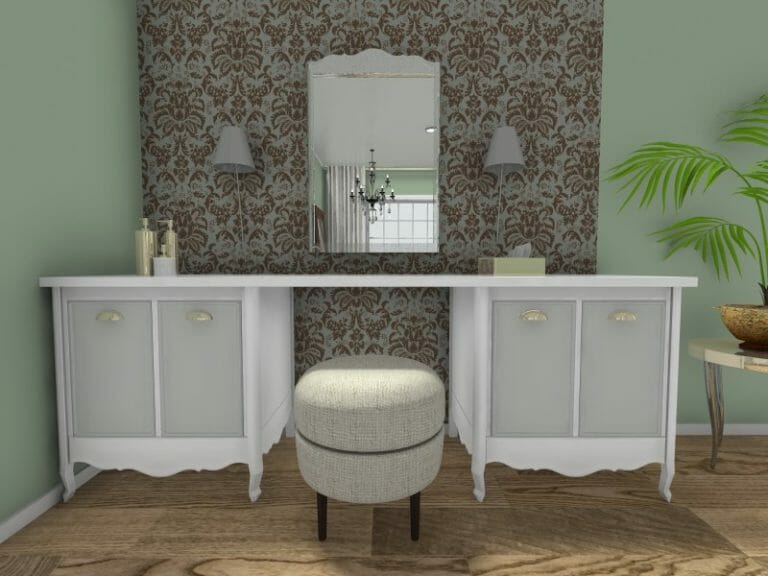 Traditional Bathroom 3D Photo Decorative Wallpaper