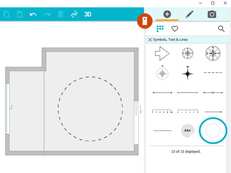 RoomSketcher Home Design App Bathroom Floor Plan