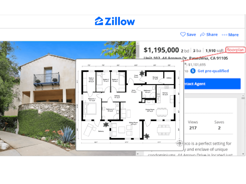 Zillow property marketing